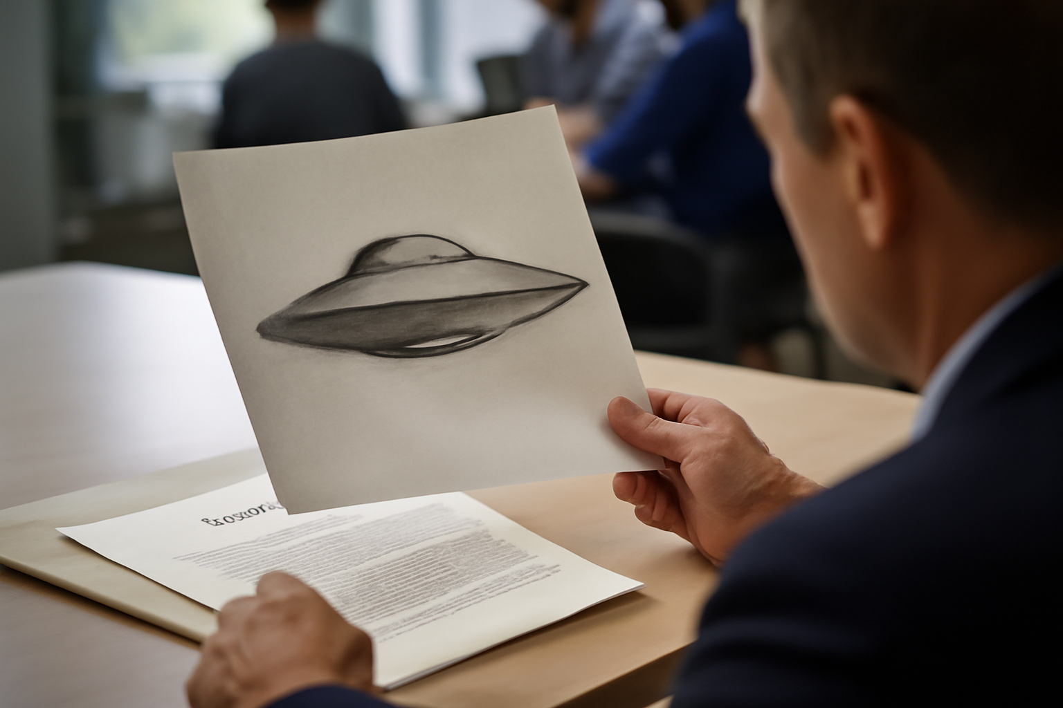 UFOの芸術スケッチとCIAのメモ、その先に見えた「もうひとつの物語」