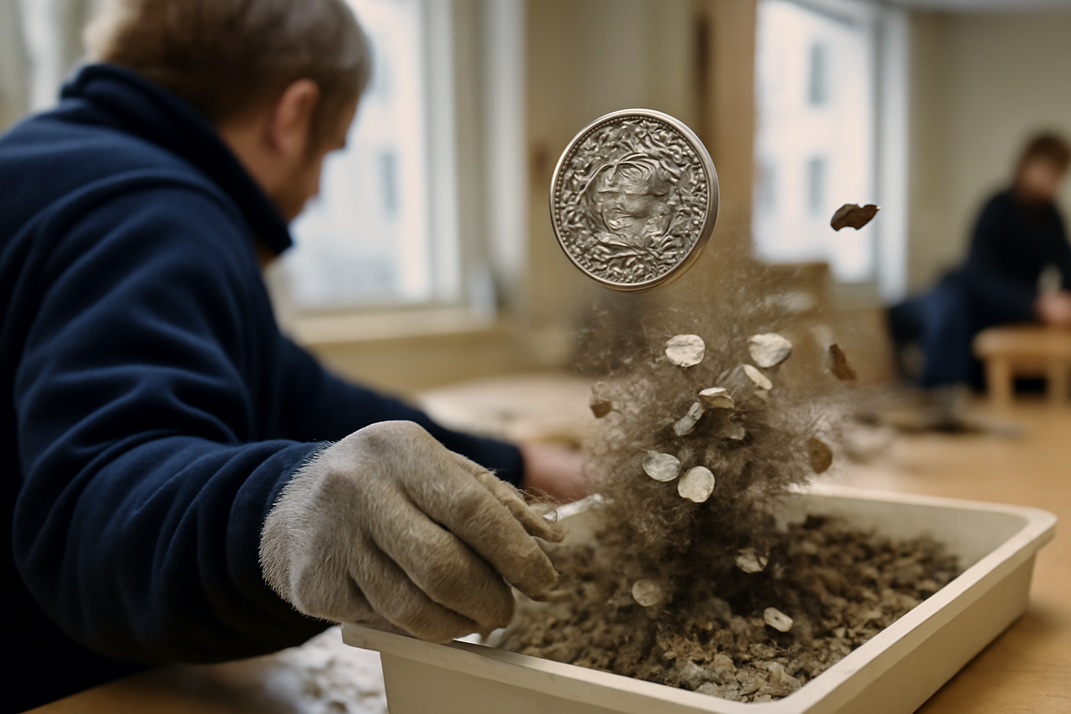 ヴァイキング最大の宝の山から飛び出した、幻の11世紀ノルウェー王の銀貨