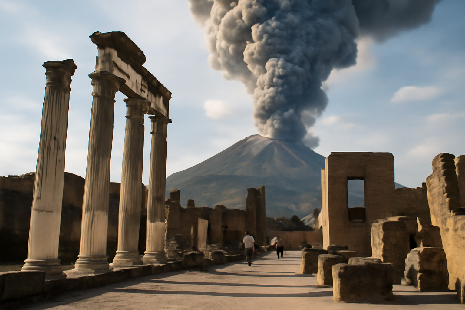 ポンペイを埋めた火山の噴火、2000年の時を越えて「時間のものさし」に