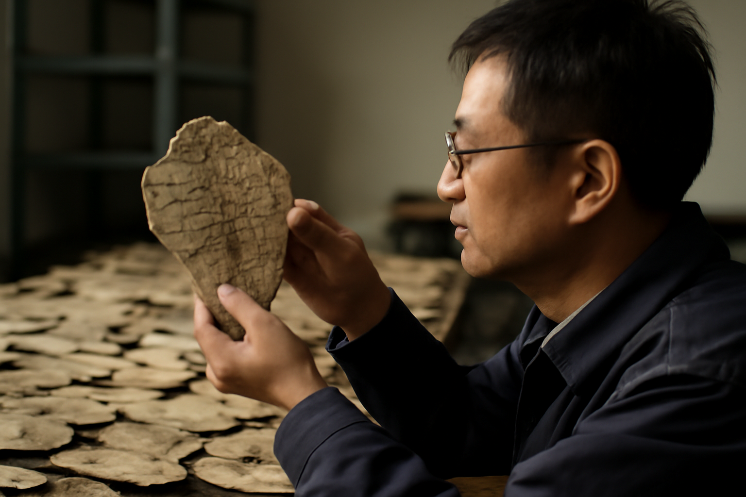 5万5千点の骨の刻辞が語る 古代文明に何が起きたのか
