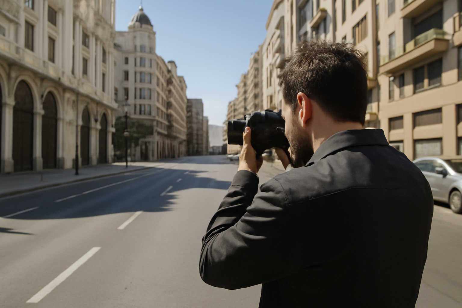 2028年から来たと名乗る男、無人の街の映像が話題に
