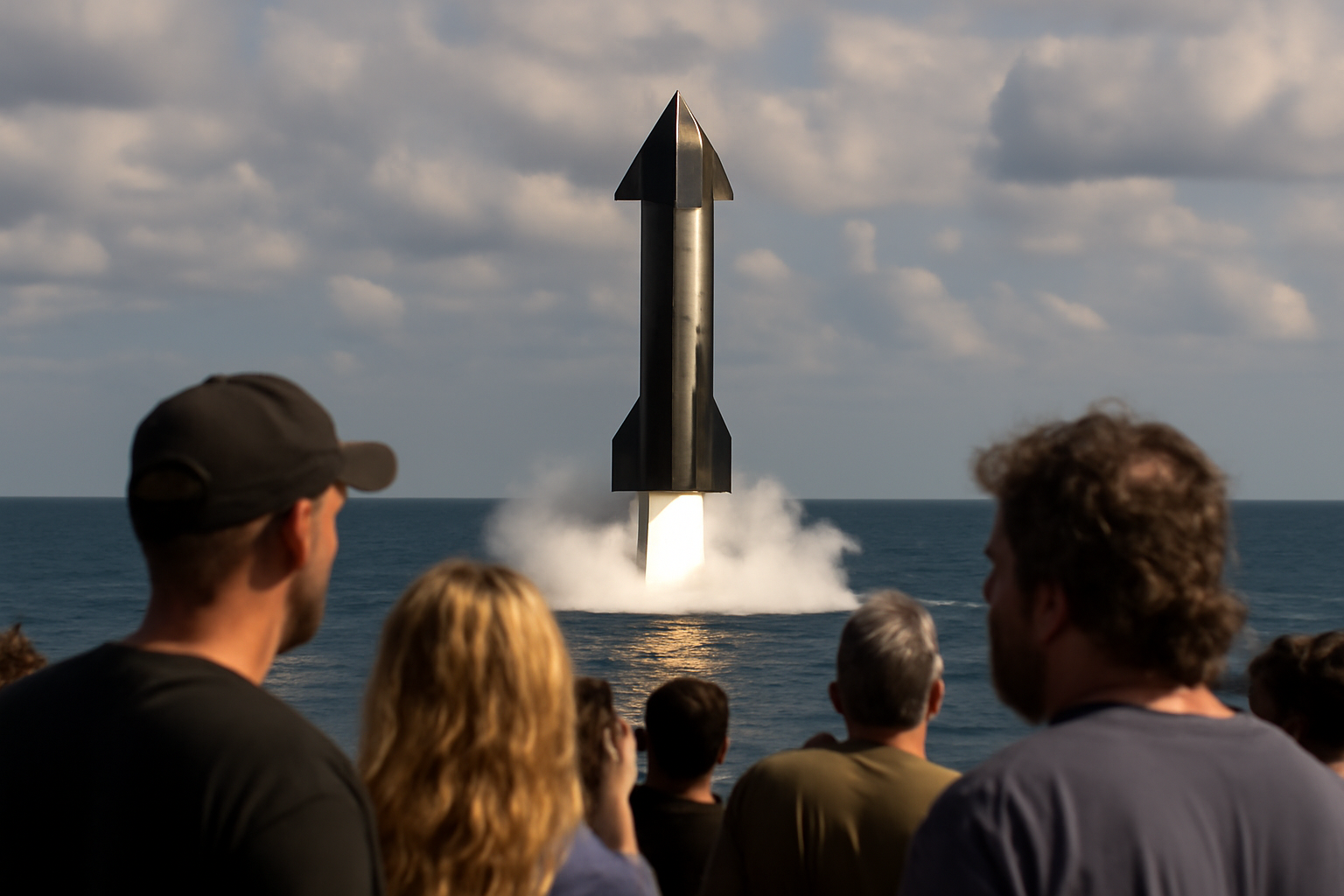 スターシップ、衛星投入と着水に成功