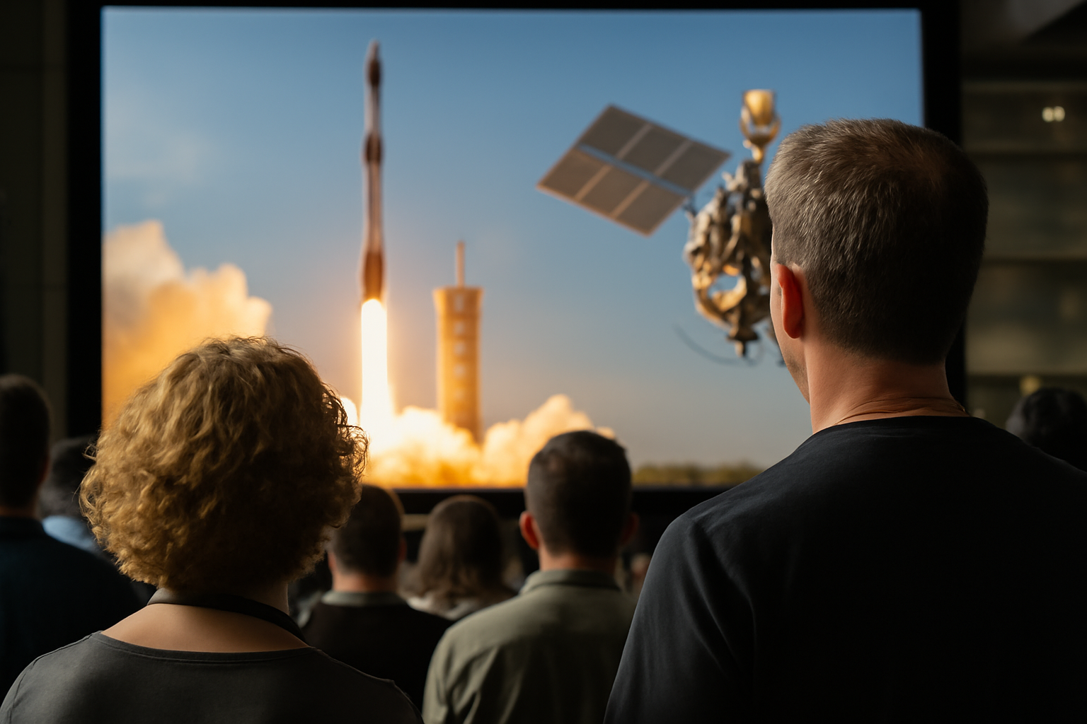 SpaceXによる地球静止軌道ロボット衛星の長期運用ミッション打ち上げ中継