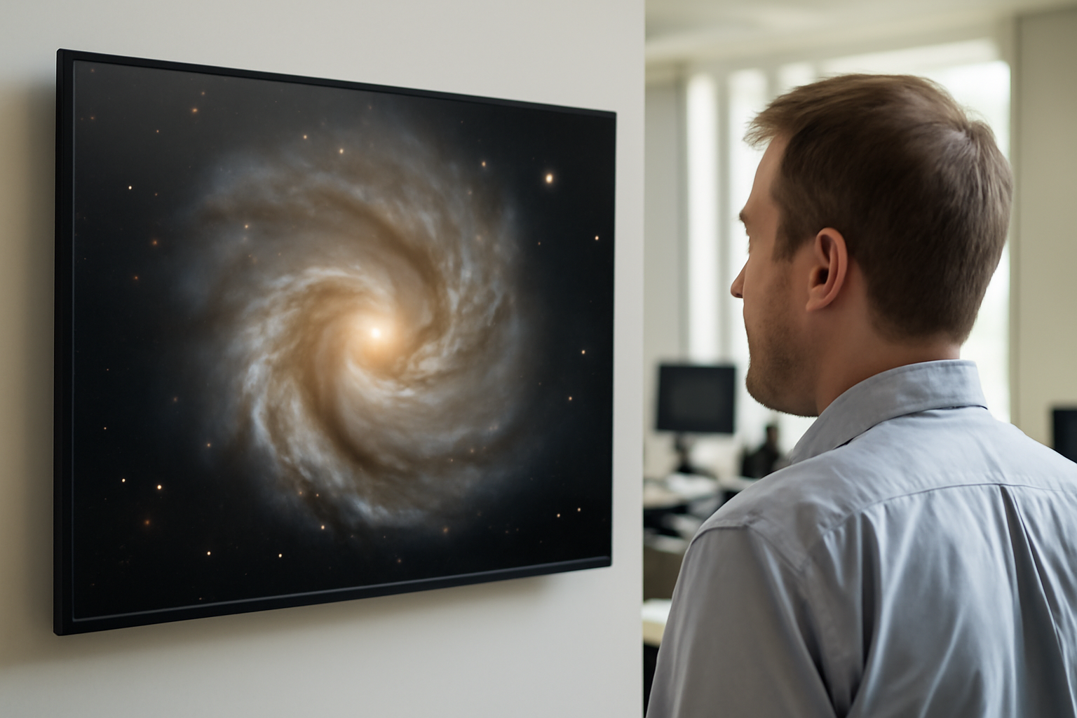 NGC 4698の“ねじれた心臓”　ハッブル望遠鏡が見た銀河の裏側