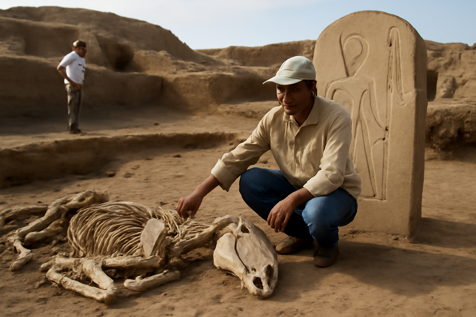 エジプトの要塞で見つかった「3000年前の馬」とラムセス2世の石碑　その先に何が眠る？