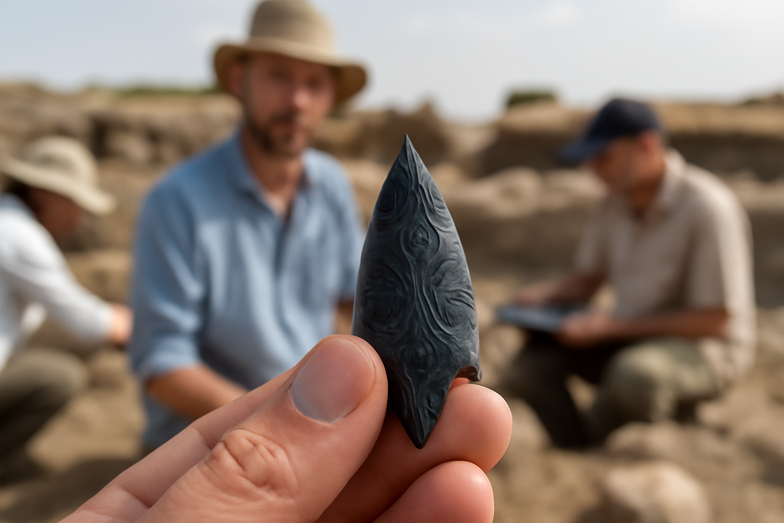 9,000年前の矢じりに刻まれた「誰も読めない記号」　テペジク・チフトリク遺跡で謎がまた増える