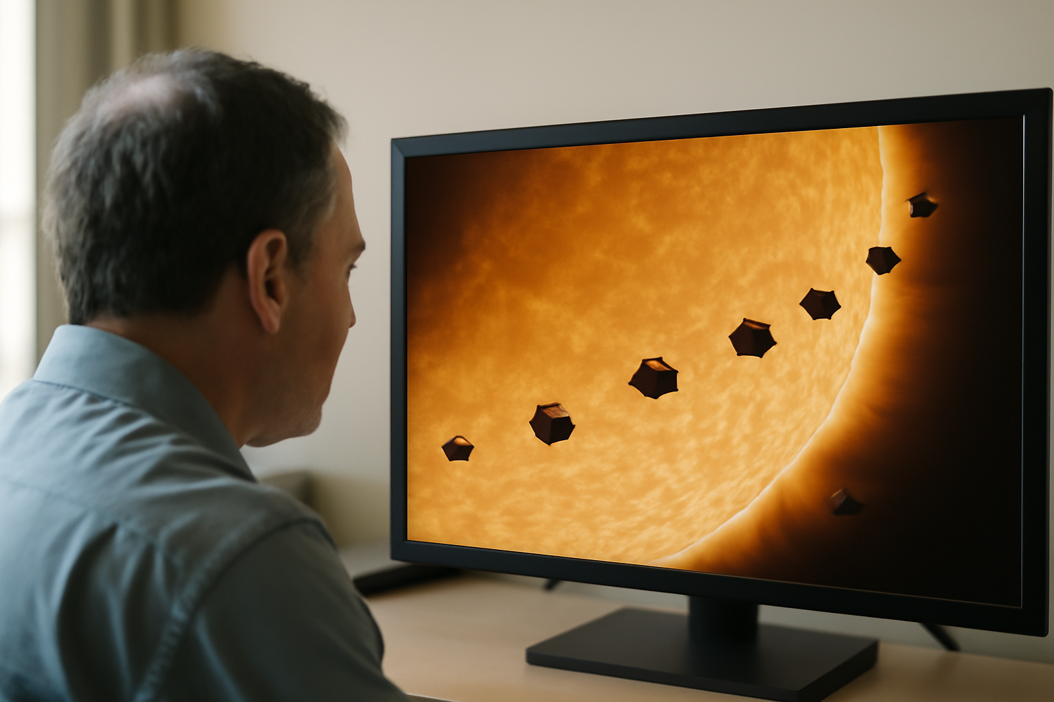 太陽のふちで動く「月サイズUFO」、NASAの新フィルターが見せた異形