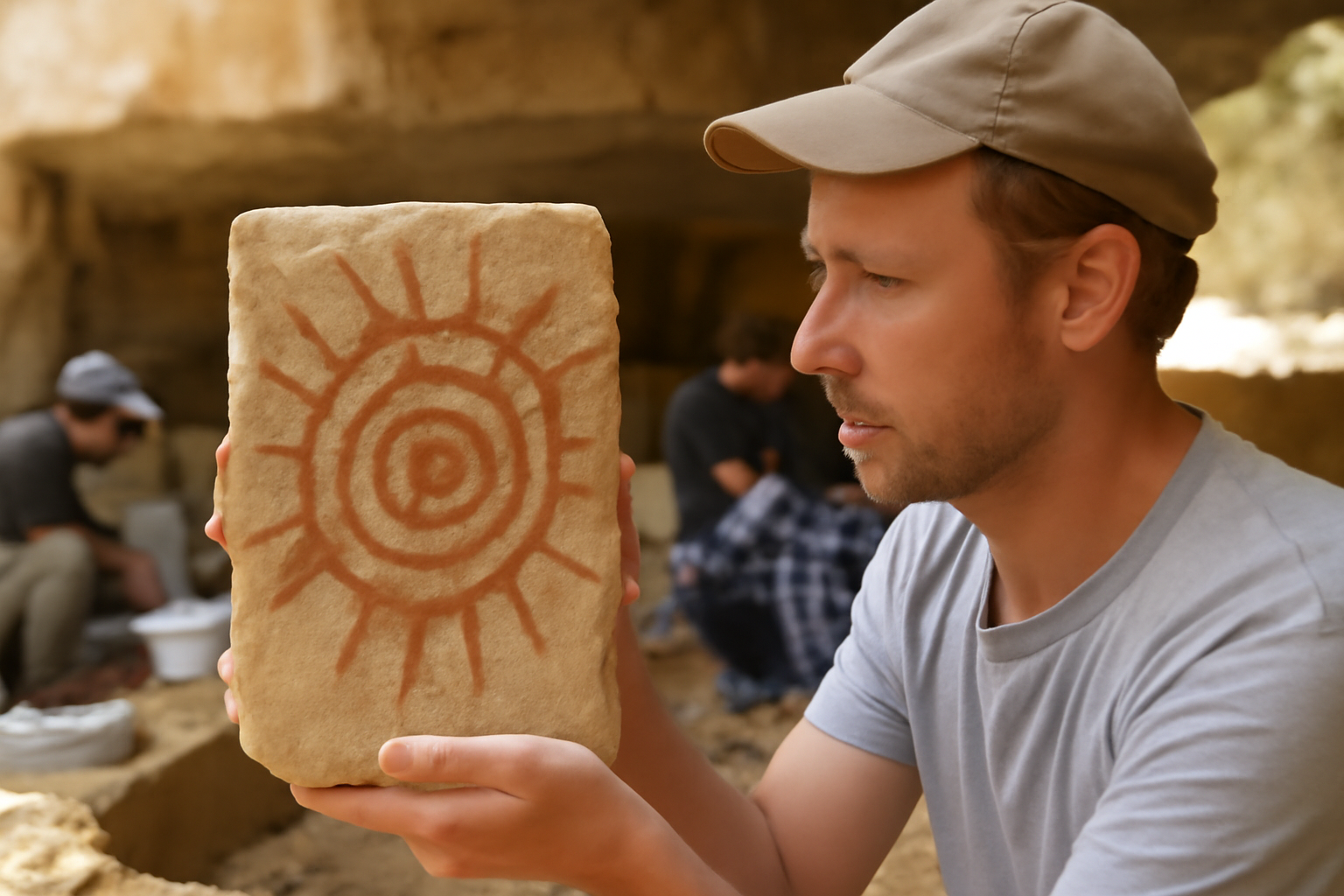4,000年前の石板が語る、太平洋に広がった“描く文化”の始まり