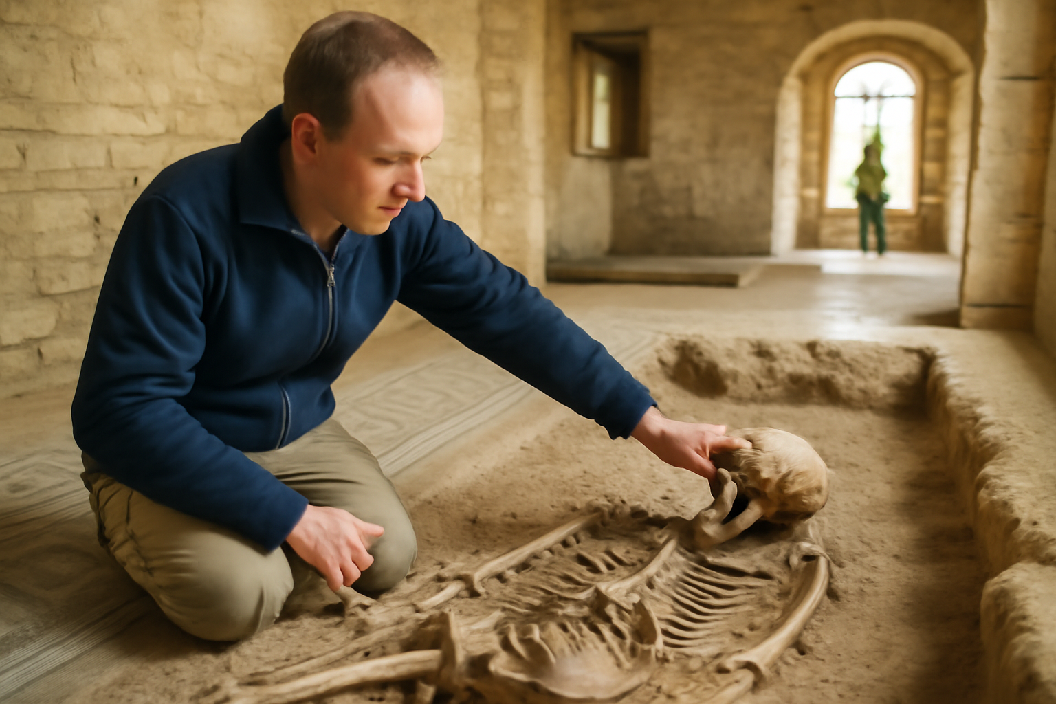 イギリス南部の古代屋敷で発見された人骨が語る、ローマ帝国末期イギリスに走った“粛清”の影