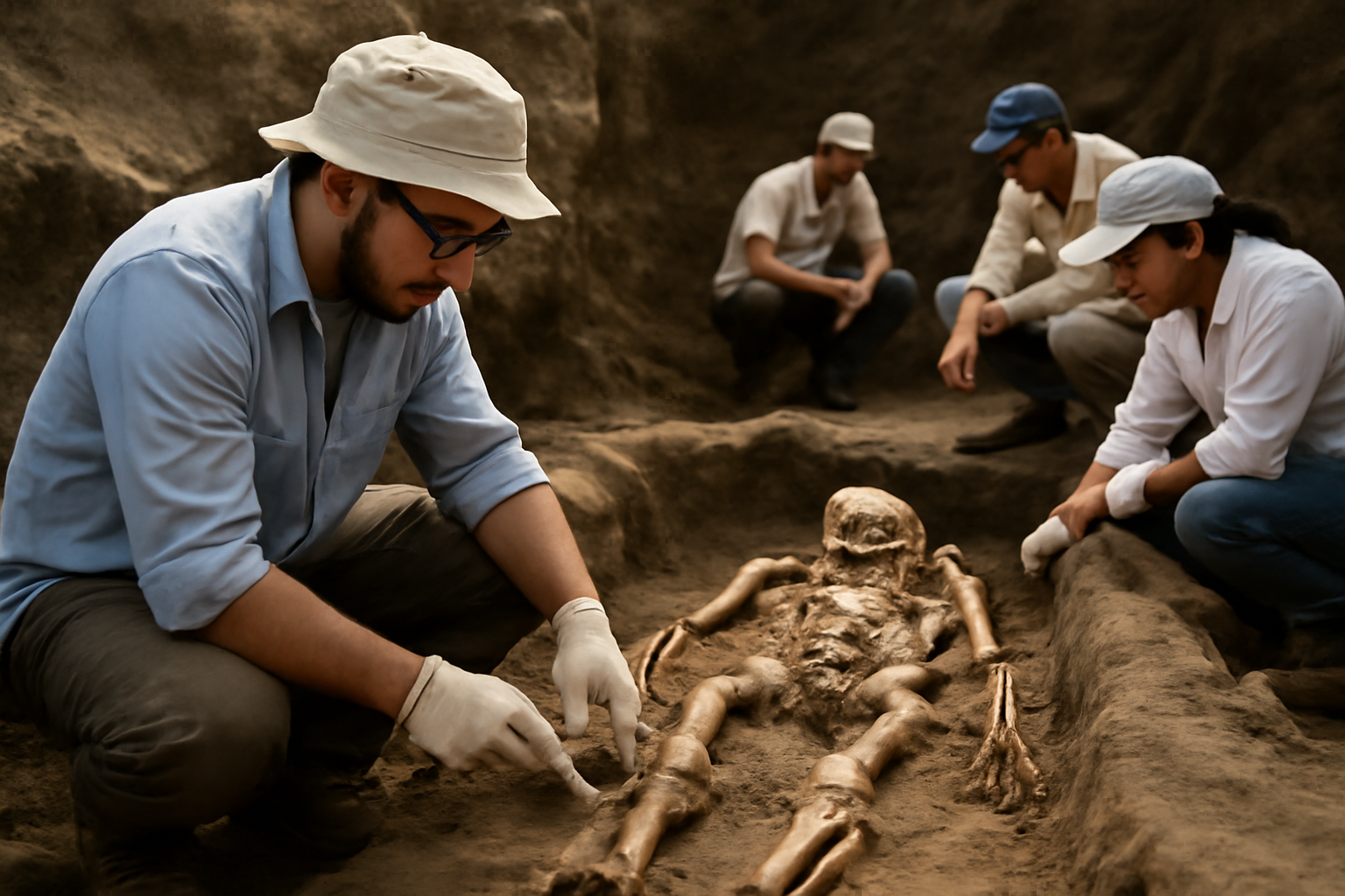 エルサルバドルで約3,000年前の人骨が発掘される