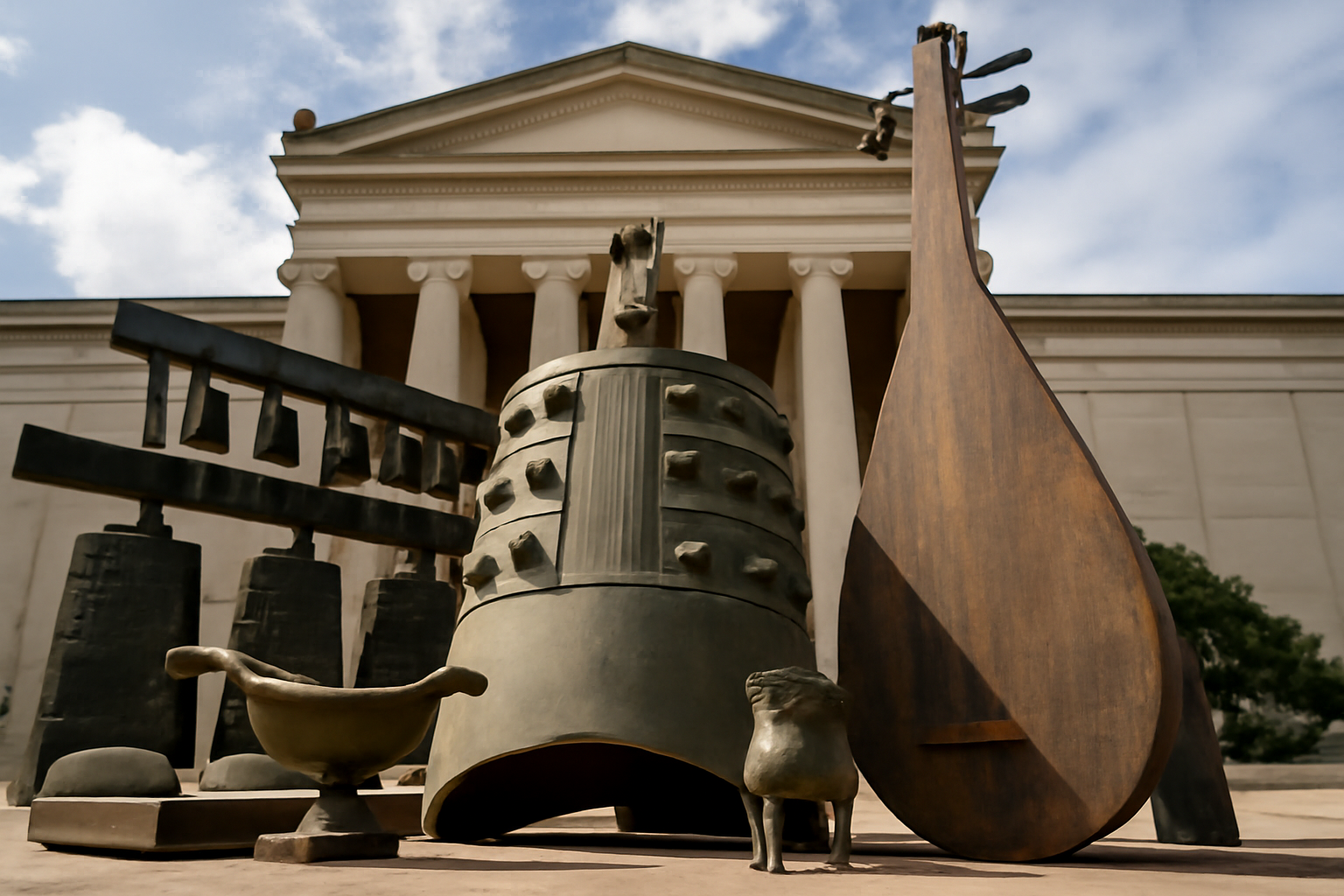 2000年前の音色、アメリカの美術館へ　考古学団体が持ち込む古代楽器70点が旅に出る日