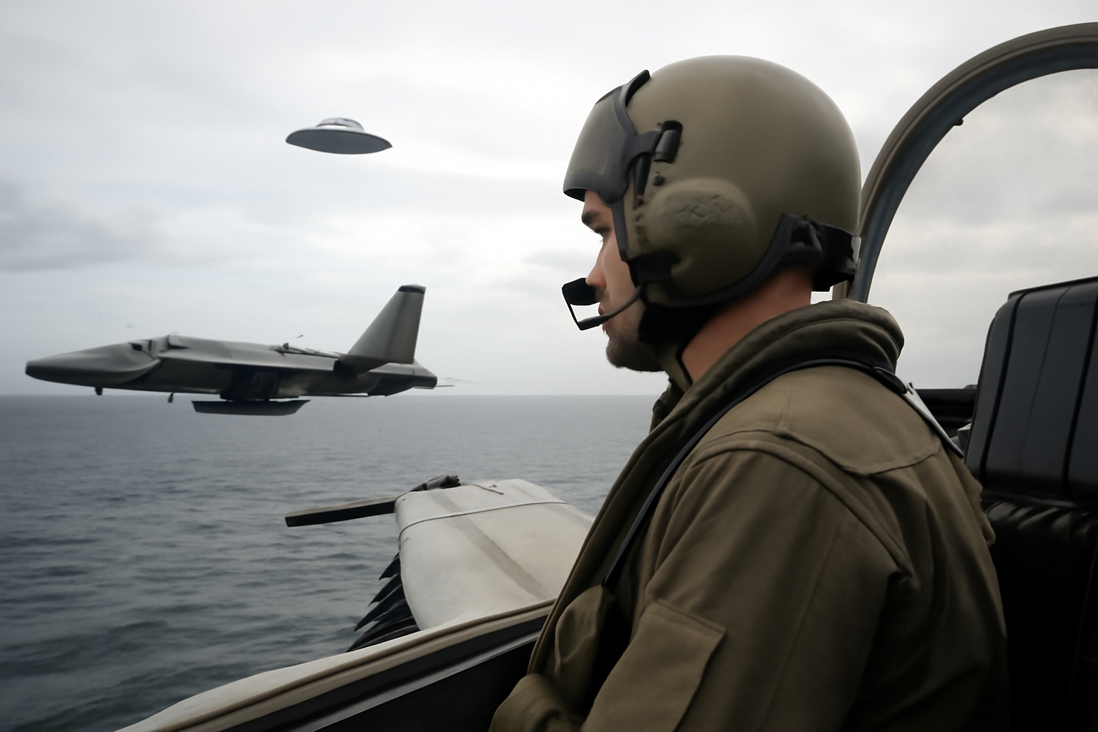 米海軍の訓練飛行中に記録されたカリフォルニア沖UFO目撃事案