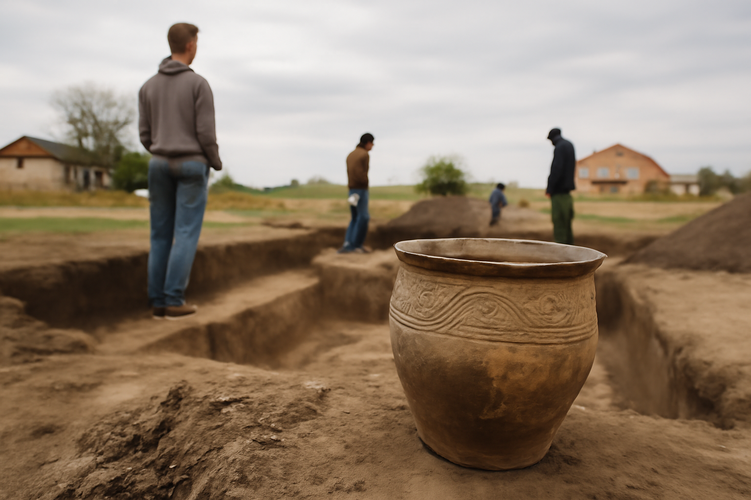 新石器時代ヨーロッパ最大級集落の土器が語る、消えた大集落のリズム