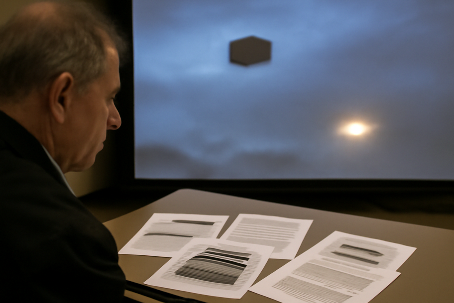 米政府がUFO資料の第4弾を公開、箱型物体や奇妙な光も