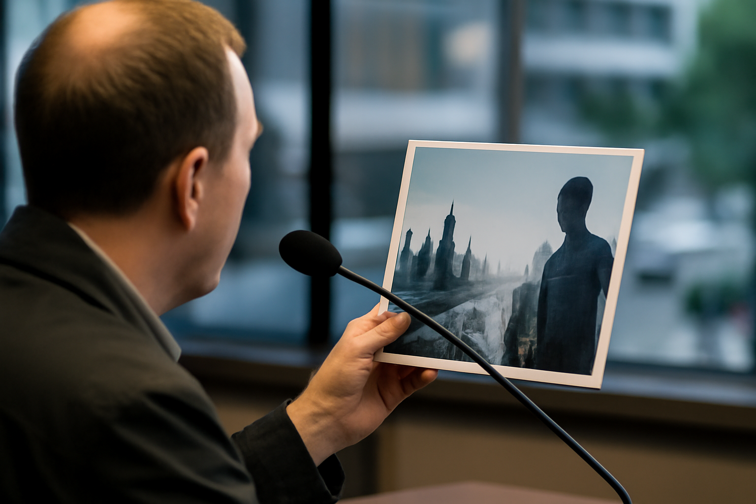 未来人を名乗る人物がAIに関する主張と写真を公開