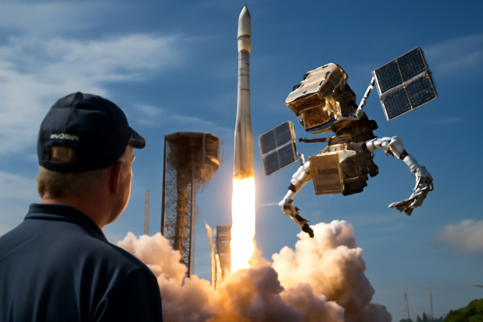 NASA支援のロボット衛星サービスミッションが打ち上げ