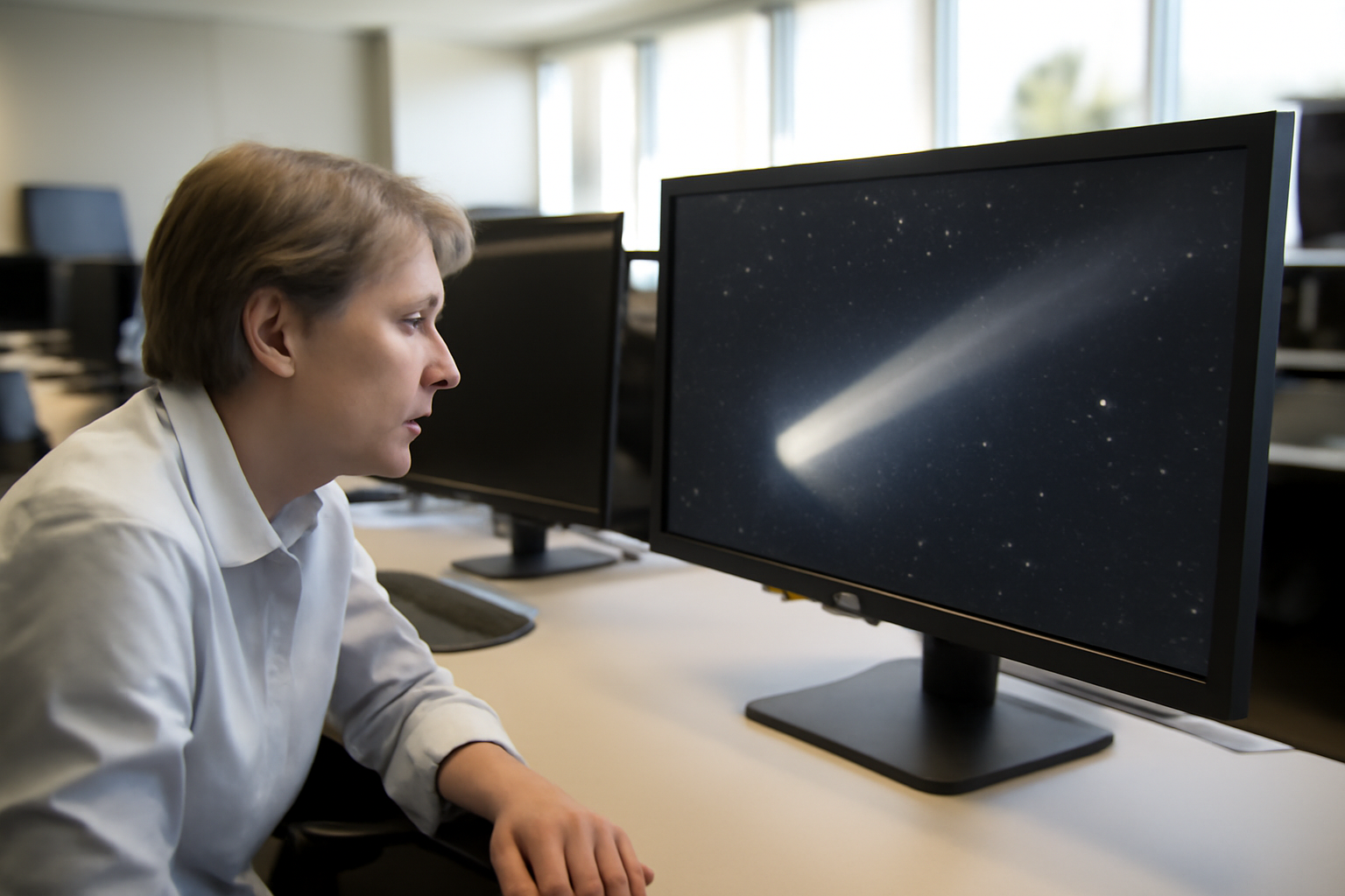 周期彗星、NASAの“今日の天体写真”に登場　夜空の新しい顔はどんな姿？