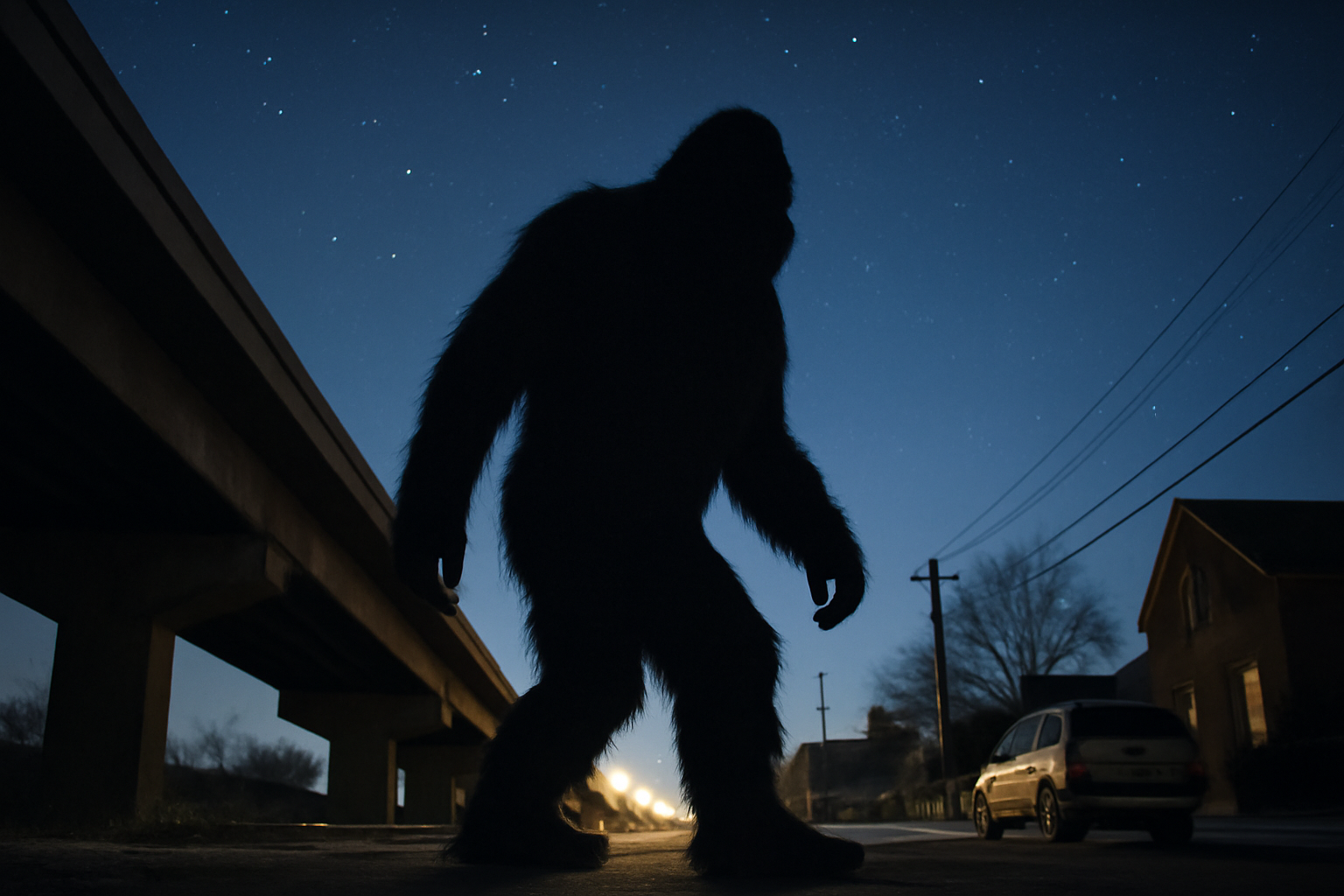 謎の未確認生物研究者、冬の夜に都市近郊で目撃される生態をデータ解析で解明