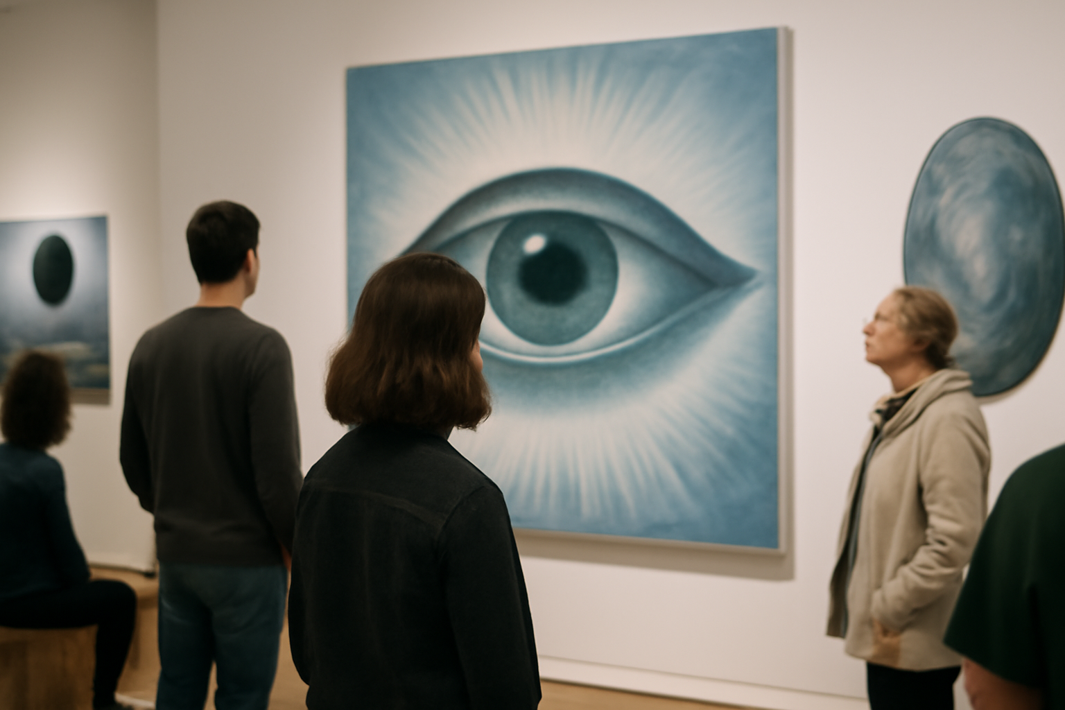 クレアボヤンス展が米大学で開催 直感と未来像に多様な視線