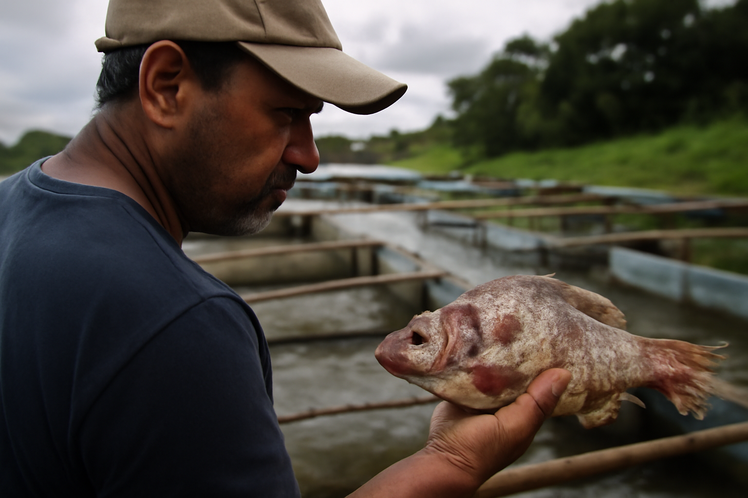 魚の病原菌、海を越えて　アジア発の脅威がブラジルの養殖場に現れた日