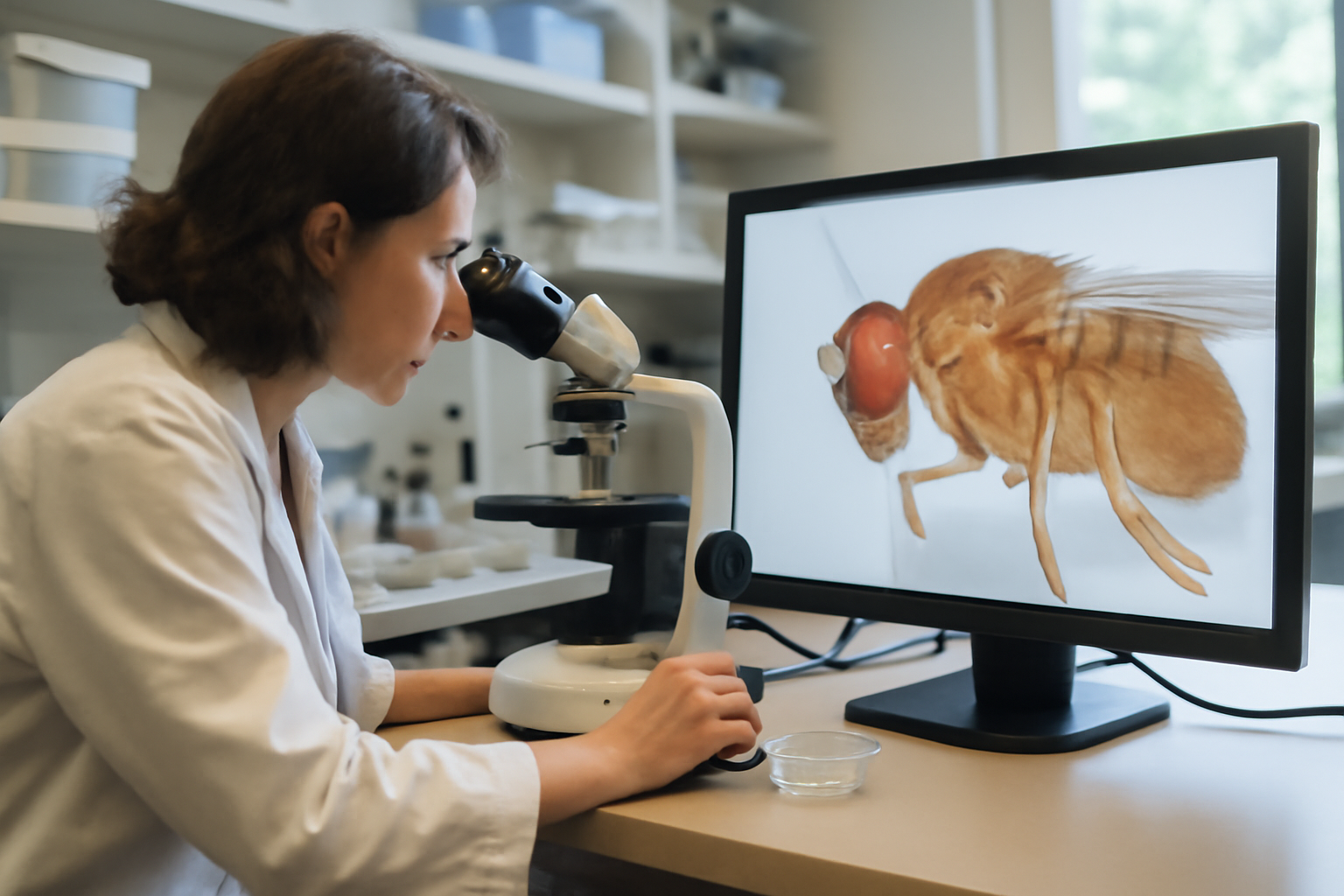 ショウジョウバエの知られざる体のひみつ、の研究室で解けた日