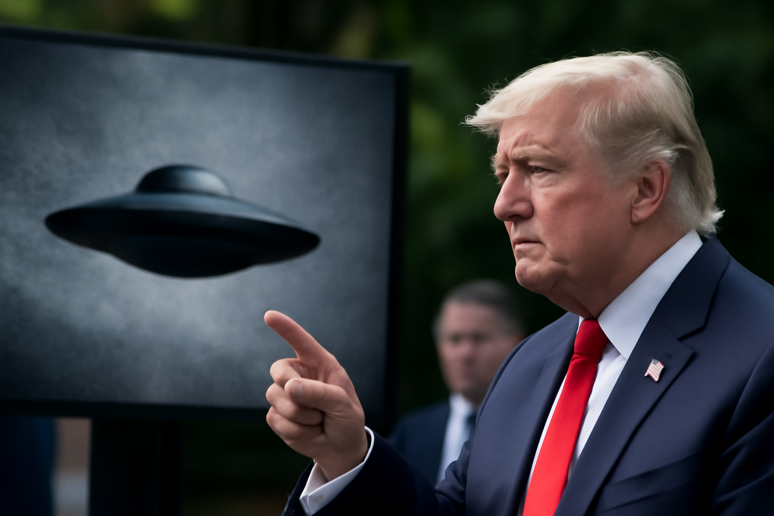長年非公開だったUFO情報とトランプ氏の元当局者解放への動き
