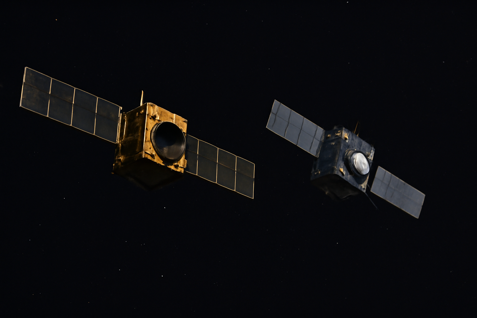 ESAの火星探査機マーズ・エクスプレスとNASAのプシケ探査機の接近観測