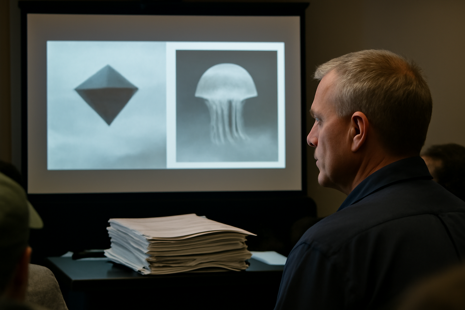 米国がUFO機密資料を大量公開、ダイヤ型やクラゲ型の飛行物体目撃も