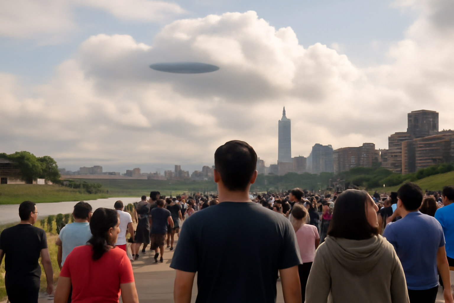 台北の朝、雲に隠れたUFO？ジョギング中の目撃談が呼ぶ空を見上げる気持ち
