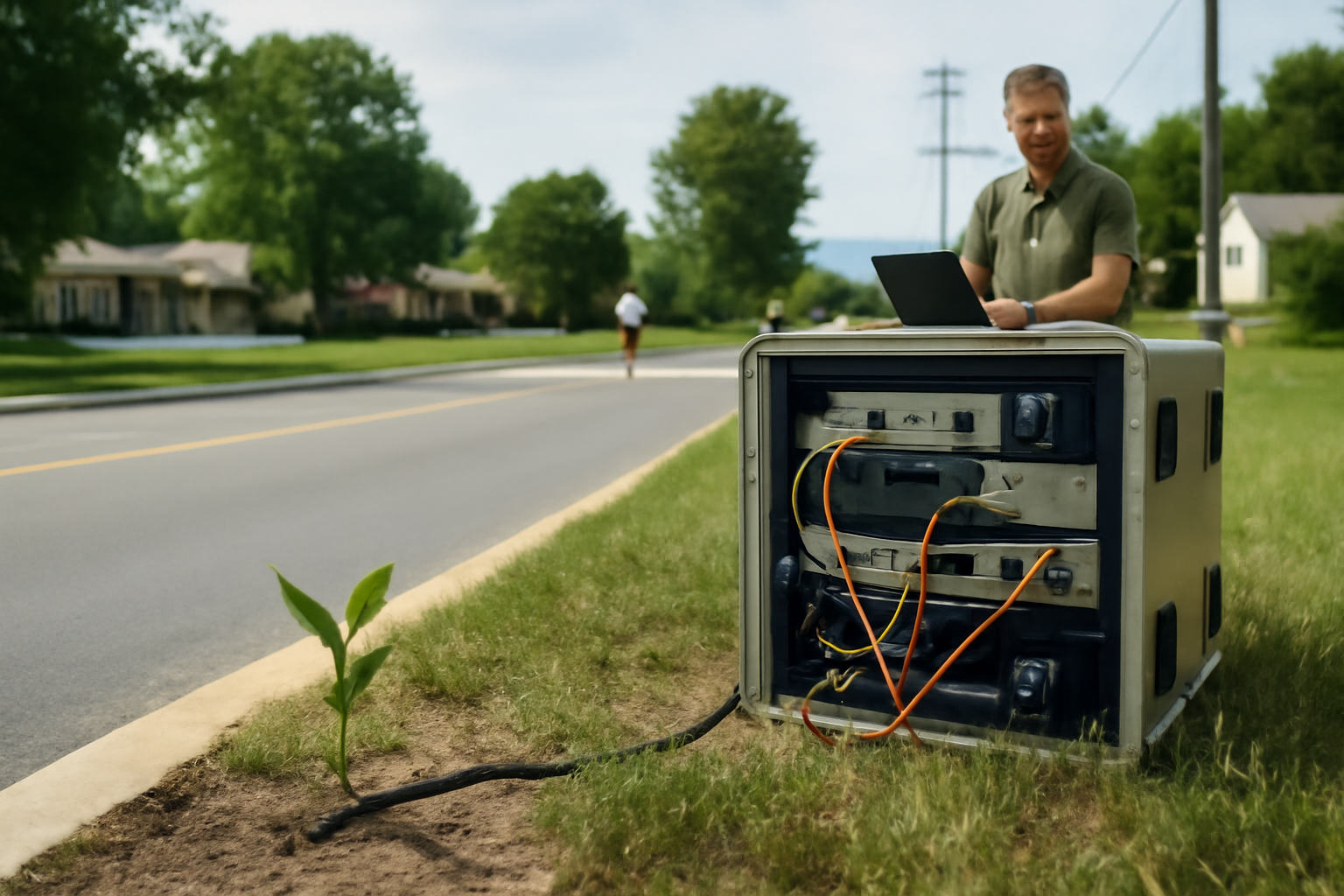 量子の“もつれ”が郊外を横断、メリーランドの道路にネットワークの芽が生えた日
