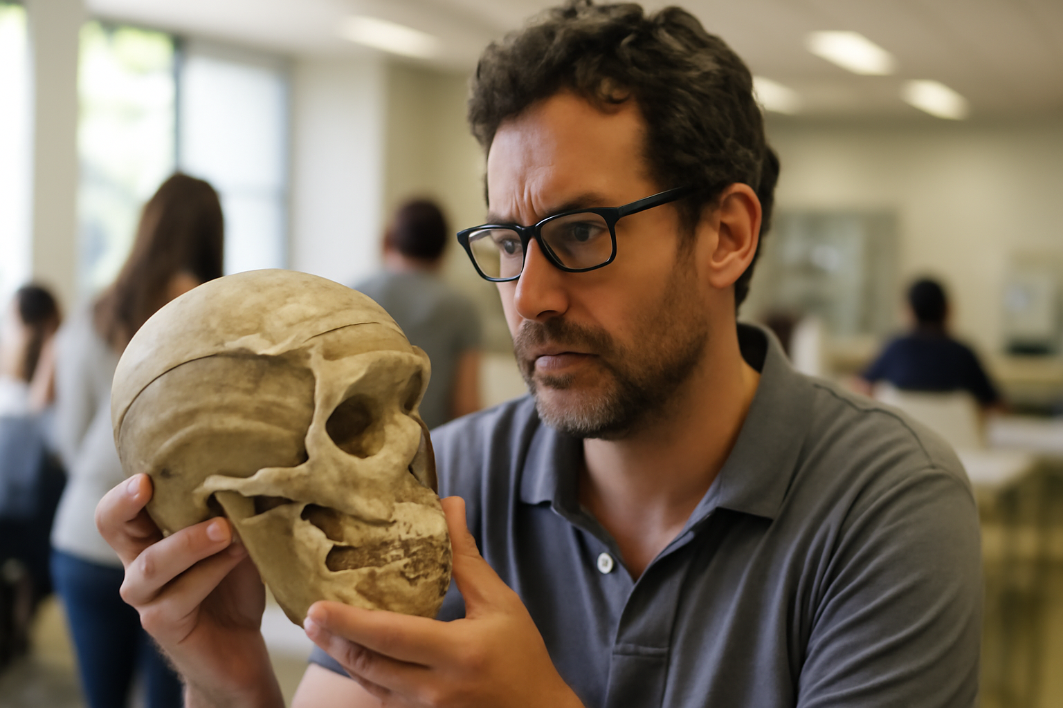 77万年前の人類化石の頭骨に現代人そっくりな層　進化の道の途中で何が見えてきた？