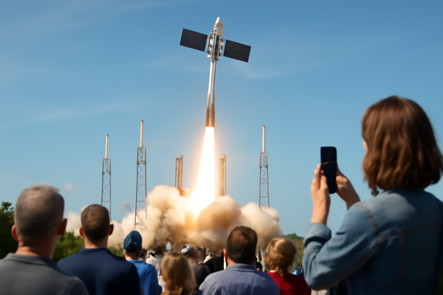 SpaceXが打ち上げた『地上の携帯電話と直接通信する大型衛星』、スマホがどこでもつながる未来は本当に来る？