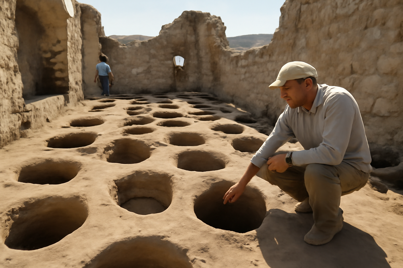 アルメニアの中世城で40基の古代オーブン　暮らしの煙が積もる場所
