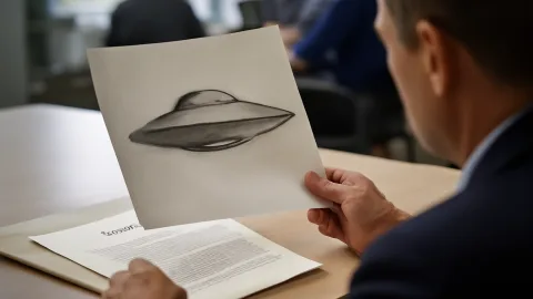 UFOの芸術スケッチとCIAのメモ、その先に見えた「もうひとつの物語」