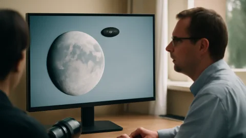 月をめぐる“巨大ドーナツUFO”は本物？海外の天文学者の映像が示した新たな月の顔