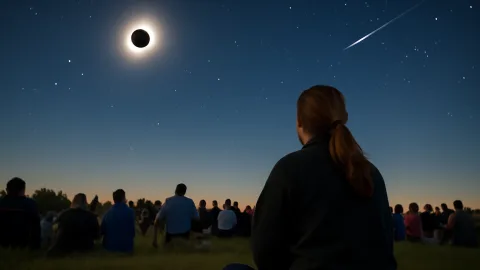 皆既日食のあとは流れ星の夜へ　ペルセウス座流星群、今夜が観察の絶好チャンス