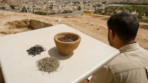 ヨルダンの墓から見つかったコショウとニガヨモギ、3000年前の「最後のお茶会」？