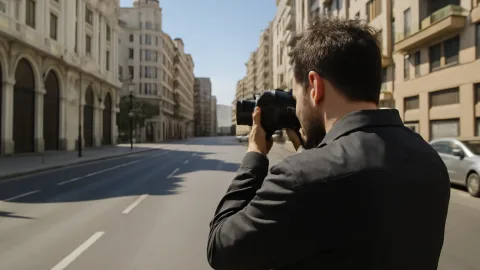 2028年から来たと名乗る男、無人の街の映像が話題に