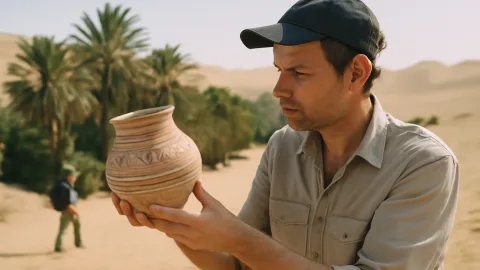 砂漠のオアシスで生まれた「ブランド」陶器、その正体はまだ語りきれない