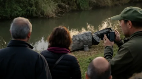 イタリア・トスカーナ州マジアーノ村に現れた謎のワニ騒動