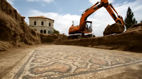キュルテペ・カネシュ遺跡で発掘、2,000年前のモザイク床が語り始めた物語