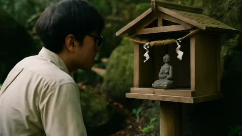 夢のお告げが導いた山の神棚、呪物蒐集家が見つけた“御神体”の正体は