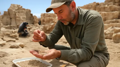 古代の穀物が大きくなった理由、畑じゃなくて雨だった？ヨルダンの遺跡で分かった意外な真相