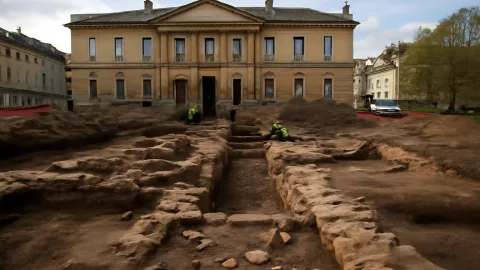 バースの地下にローマ人の痕跡、普段歩く街の下に眠る歴史とは？