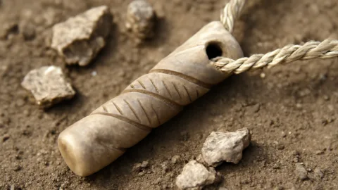 3万5000年前の縄づくり道具、洞窟の破片から復活　石器時代の「見えない技術」を探る