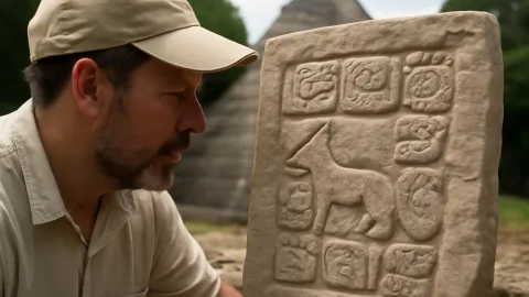 マヤ遺跡で天文学者の名前「白い胸のキツネ」を初めて解読
