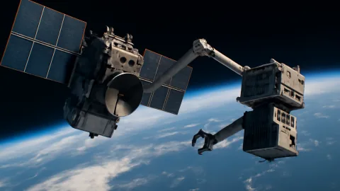 SpaceXが10フィートのロボットアーム搭載衛星修理ドローンを地球周回軌道へ打ち上げ