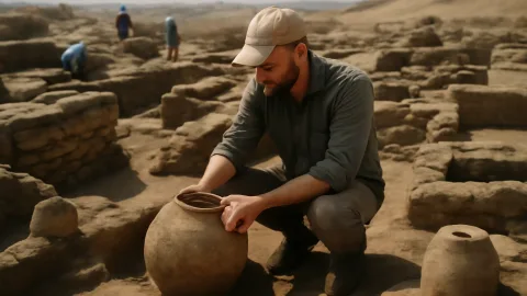 古代エジプトの集落跡を発掘 出エジプト論争に新資料