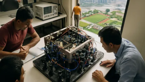 アジアの量子技術研究チームが挑んだ「世界一正確な原子時計」の実験室、その先に何が見える？