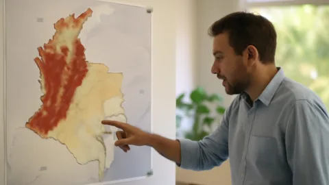 コロンビアのデング熱地図、AIが描く“広がる場所”の未来
